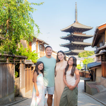 Family trip from USA to Kyoto