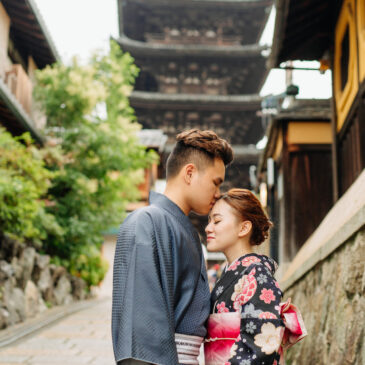 Pre wedding photo session in Kyoto